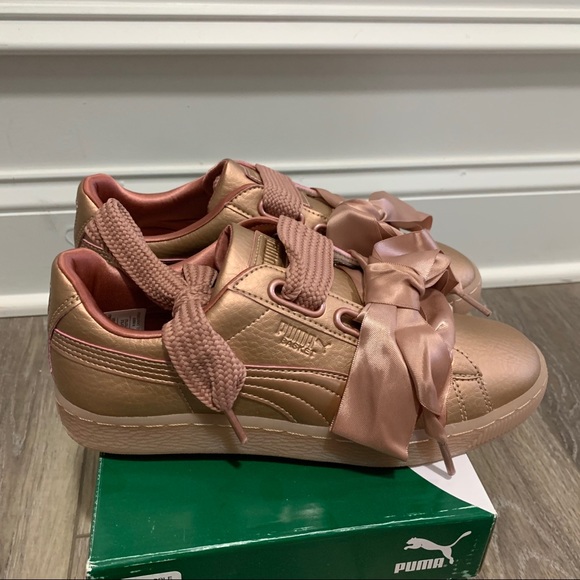 Puma x Fenty by Rihanna copper rose sneakers sz 8 - Picture 6 of 7